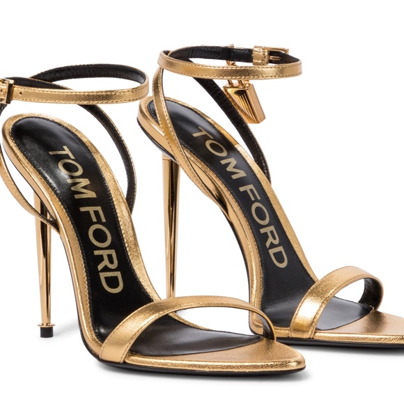 Tom Ford padlock leather sandals - Picture 2 of 3